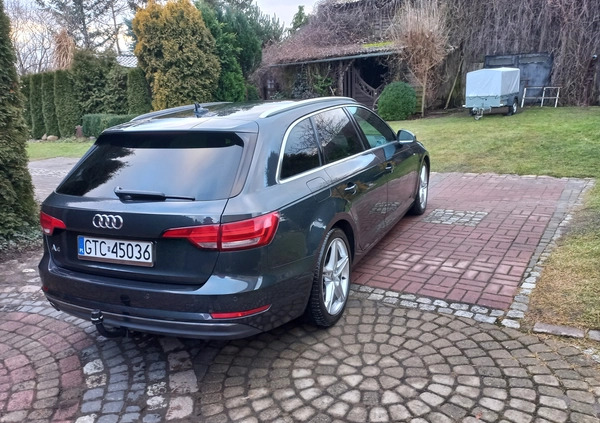 Audi A4 cena 66900 przebieg: 142000, rok produkcji 2016 z Tczew małe 232